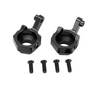 Gucagle Coppa dello sterzo anteriore Combinazione accurata Coppa dello sterzo per auto RC in lega di alluminio per auto RC 1/16 SG-1603/SG-1604 (Nera)