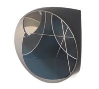 Gucagle Corner Cube Prism Optical Glass High Precision 17.8mm Diameter Total Station Prism for Surveying Mapping And Scientific Research