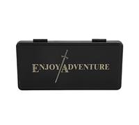 Gucagle Custodia per carte da gioco Custodia per carte da gioco 16 slot Accessori per Lite Materiale ABS durevole Superficie in vetro temperato 9H Organizzatore portatile compatto per