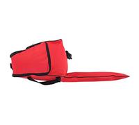 Gucagle Custodia portatile per motosega in tessuto Oxford Custodia resistente per tosaerba Custodia protettiva per lavoratori agricoli forestali Verde Arancione Rosso Opzionale 37 x 9,06 (Rossa)