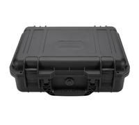 Gucagle Custodia protettiva per parabola satellitare Custodia rigida portatile resistente agli urti Custodia da viaggio per mini parabola e accessori Materiale ABS in spugna EVA