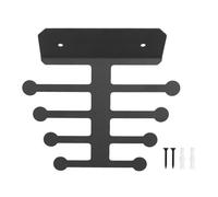 Gucagle Gancio portaoggetti resistente per fasce per rack Fasce per trazioni Rack per corde per saltare Cinture di sollevamento Supporto a parete per palestra multifunzionale per