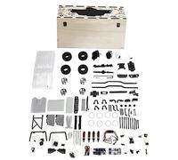 Gucagle Kit di costruzione per auto RC fai da te 1/8 4WD fuoristrada camion modello di auto cingolata RC kit di montaggio con motore a metanolo per la collezione domestica regalo per