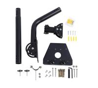 Gucagle Kit di montaggio V3 Gen 3 Girevole a 360 gradi Braccio lungo regolabile a 160 gradi Kit di montaggio a parete per satellite con asta J per dispositivo V3 Gen 3 Materiale ABS in