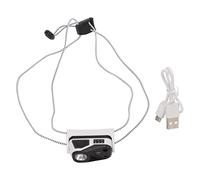 Gucagle Lampada frontale a LED IPX5 Sensore di movimento ricaricabile impermeabile Lampada frontale regolabile con luce rossa bianca dimmerabile per la pesca, la corsa, il campeggio,