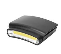 Gucagle Lampada frontale a LED portatile Luce COB in plastica Illuminazione ad ampio raggio Modalità lampeggiante rossa alta/bassa per attività all'aperto Equitazione notturna