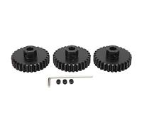 Gucagle Pignone in Acciaio Nero M1.5 Pignone 8mm Ridurre Il Rumore Set di Ingranaggi del Motore per 1/5 1/8 1/10 Proporzionale Auto di Controllo Remoto (Storia)