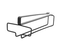 Gucagle Portabicchieri da vino sotto il mobiletto in ferro, resistente, portaoggetti, salvaspazio, per, bar, ristorante