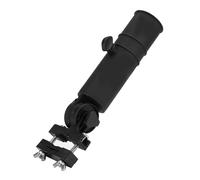 Gucagle Portaombrelli per carrello da golf Portaombrelli per carrello da golf durevole nero per maniglie per carrello da golf Ombrelli con manico rotondo Dimensioni 4,1 cm 25 cm