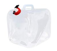 Gucagle Secchio per acqua pieghevole da 20 litri Contenitore per stoccaggio dell'acqua portatile di grande capacità per attività all'aperto, pesca in campeggio, realizzato in materiale