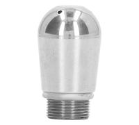 Gucagle Ugello vapore per macchina da caffè Acciaio inossidabile 3 fori Macchina per caffè Punta per beccuccio in schiuma di latte per modelli Serie 8 870 875 878 Resistente alla ruggine