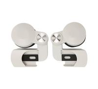 Gucagle VR Headset Earmuffs Replacement Soft Comfortable Conductive Earphone Enhanced Sound Effects for Virtual Reality Gaming ABS Material White Color 2 Pack