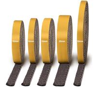 Gucass Guarnizione Stufa a Legna 3 mm x 10 mm x 3 m, Guarnizione Adesiva in fibra di vetro resistente a 600°C, ideale come Guarnizione Stufa a Pellet per stufe, camini, porte del forno e tubi di scari