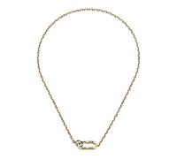 Gucci 18kt Yellow and White Gold Link to Love Chain Necklace - Model YBB786671001