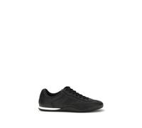 Gucci Black Calf Leather Bos Taurus Low Top Sneakers - EU43/US10