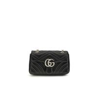 Gucci Black Calf Leather Bos Taurus Shoulder Bag