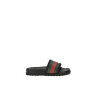 Gucci Black Rubber Slippers - EU39/US6