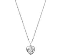 Gucci 'Blind For Love' Sterling Silver Heart Pendant Necklace - Model YBB455542001