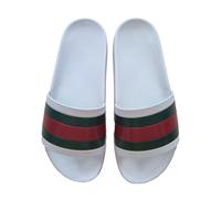 GUCCI ciabatte sandalo in gomma uomo porelai 308234gib109079 bianco