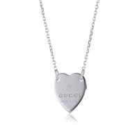 Gucci Collana da donna Trademark Cuore YBB223512001, misura unica, Metallo non pregiato, Nessuna pietra preziosa