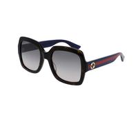 Gucci Donna GG0036SN 004 Occhiali da sole Acetato Havana Marrone Squadrata Normale Sfumato