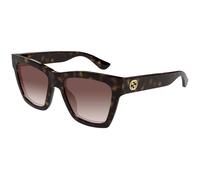 Gucci Donna GG1714S 002 Occhiali da sole Iniettato Havana Marrone Cat Eye