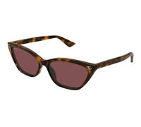 Gucci Donna GG1815S 002 Occhiali da sole Acetato Havana Viola Cat Eye