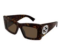 Gucci Donna GG1842S 002 Occhiali da sole Acetato Havana Marrone Farfalla