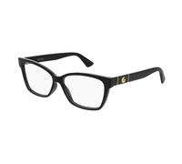Gucci Donna GG0634O 001 Montature da vista Iniettato Nero Trasparente Cat Eye