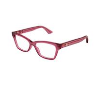 Gucci Donna Gucci GG0634O 010 Montature da vista Iniettato Bordeaux Trasparente Cat Eye