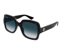 Gucci Donna Gucci GG1337S 001 Occhiali da sole Plastica Nero Grigio Oversize Sfumato