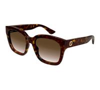 Gucci Donna Gucci GG1338S 003 Occhiali da sole Plastica Havana Marrone Squadrata Sfumato
