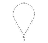 : Gucci GG Marmont Sterling Silver Key Necklace - Model YBB627757001