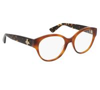Gucci GG0099O 003 Occhiali Da Vista In Plastica Marroni Per Donna 50/18/140