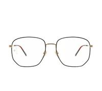 Gucci Gg0396o Occhiali Da Vista Unisex Oro Geometrico