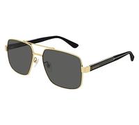 Gucci GG0529S-001-60 Occhiali, Gold/Schwarz, 60.0 Unisex-Adulto