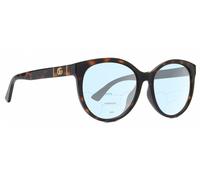Gucci GG0636SK Donna Multi-Focus Blue Luce Occhiali IN Tartaruga Havana Oro 56mm