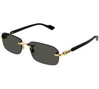 Gucci GG1221S 001, Oro, Metal, Unisex occhiali da sole 56