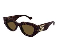 Gucci Gg1421s Occhiali da Sole, Havana-Marrone, 51 Donna