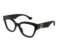Gucci GG1424O 005, Nero, RECYCLED acetate, Donne occhiali 54
