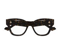 Gucci Gg1424o Occhiali Da Vista Donna Avana Squadrato