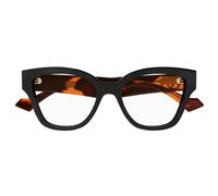 Gucci Gg1424o Occhiali Da Vista Donna Nero Squadrato