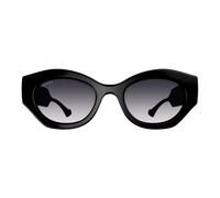 Gucci Gg1553s Occhiali Da Sole Donna Nero Cat-eye Grigio 52mm