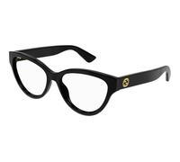 Gucci GG1581O 001, Nero, Plastic, Donne occhiali 55
