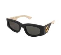Gucci Donna GG1664S 001 Occhiali da sole Acetato Nero Grigio Squadrata