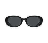 Gucci Gg1684sa Occhiali Da Sole Donna Nero Rotondo Grigio 55mm