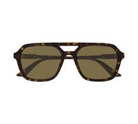Gucci Gg1823sa Occhiali Da Sole Uomo Avana Pilot Marrone 57mm