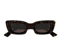 Gucci Gg1827s Occhiali Da Sole Donna Avana Cat-eye Marrone 49mm