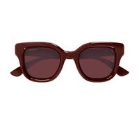 Gucci Gg1828s Occhiali Da Sole Donna Rosso Rotondo Rosso 49mm