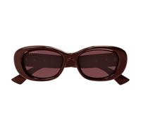 Gucci Gg1829sk Occhiali Da Sole Donna Rosso Rotondo Rosso 53mm